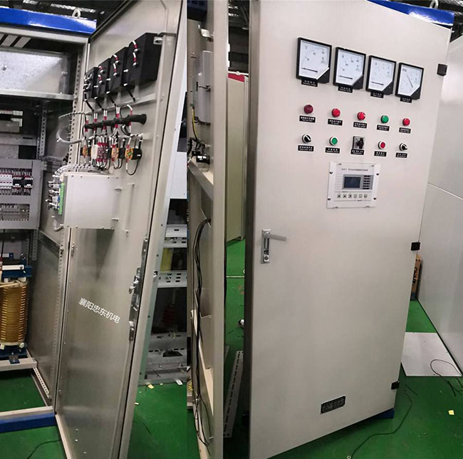 圖為西安西瑪球磨機(jī)高壓電機(jī)勵(lì)磁柜照片 圖為西安西瑪球磨機(jī)高壓電機(jī)勵(lì)磁柜照片